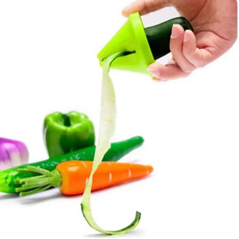 Kitchen Tools Vegetable Fruit Multi-function Spiral Shredder Peeler Manual Potato Carrot Radish Rotating Shredder Grater