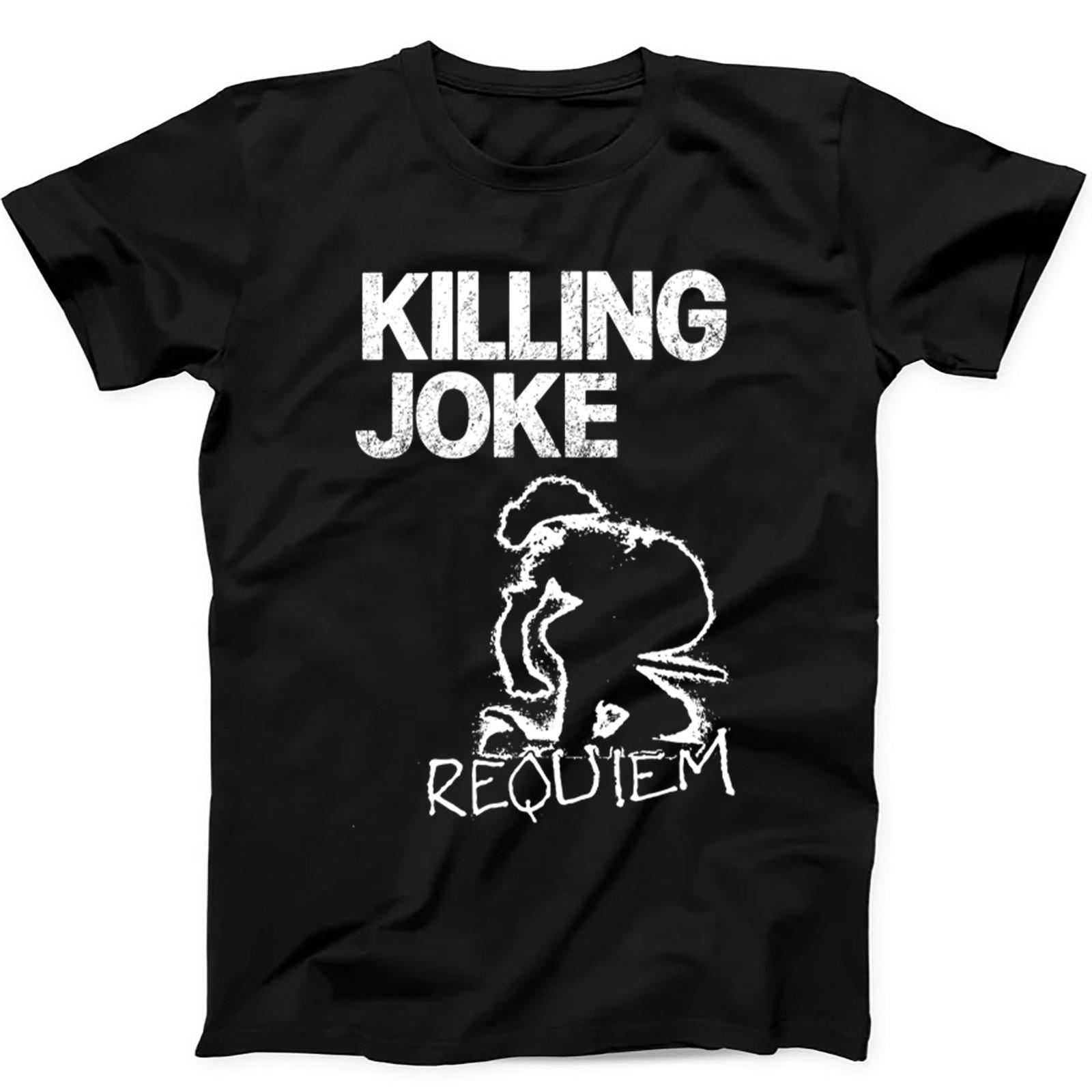 Killing Joke Requiem Post Punk Rock Music Gift Black T Shirt 574 XXXL