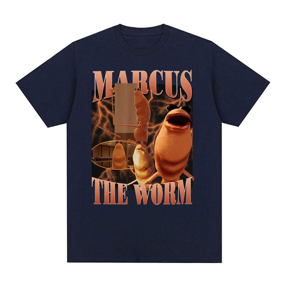 Vtipné tričko s memem Červ Marcus Kde je Jimbo James? Grafické tričko Pánské Dámské Vintage Humor Ležérní Tričko s krátkým rukávem