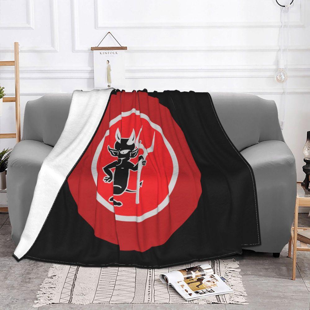 NEW BLACK DEVIL Blankets and Throws Super Soft Thermal Indoor Outdoor Blanket for Living Room Bedroom Travel