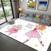 Anime Unicorn Pattern Carpet Girl Bedroom Decoration Game Mat Large Carpet Home Indoor Non -Slip Floor Mat Kids Room Decor Carpet