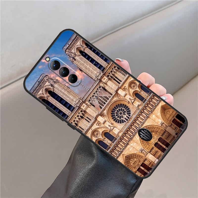 

Notre Dame De Paris Case For ZTE Nubia Red Magic 6S 7S 8S 9S 10S Pro For RedMagic 10 Air 8 9 10 11 Pro Plus Cover Red Magic 5S