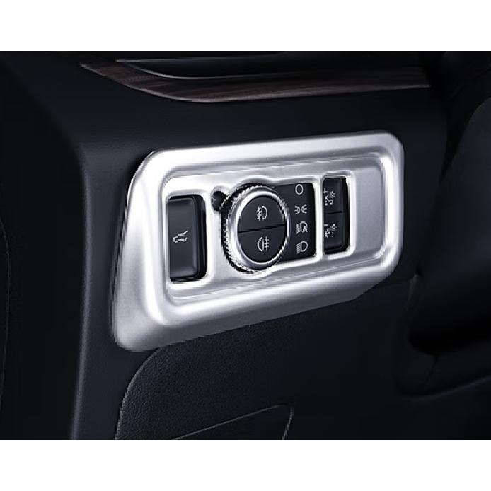 ABS Chrome Headlight Adjustment Frame Cover Trim For - Ford Explorer 1P