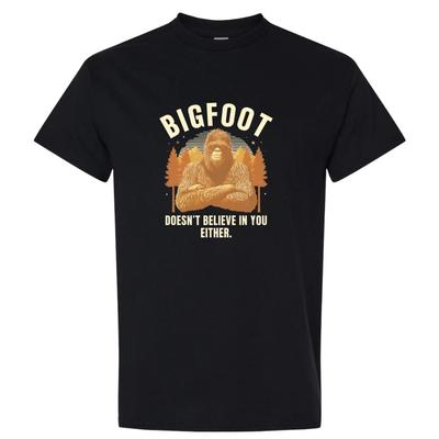 Bigfoot Geloost Ook Niet In Jou Grappig Vintage Sasquatch Grafisch T-shirt