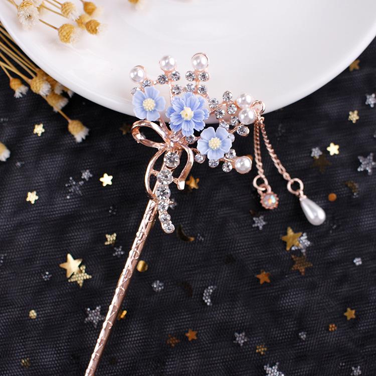 Women's 2026 Spring/Summer Chinese Tassel Alloy Hairpin - Qipao Hair Accessories
