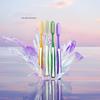 1/3/4Pcs Hard Bristle Long Large Head Toothbrush Color Random Deep Cleaning for Household Oral Care Set