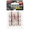 OWNER Hook Cultiva ST-46RD Stinger Triple Hook Red Finish No. 5