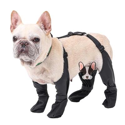 Schmutzabweisende Hundestiefel Hunde Welpe Ausgehend Wasserdicht Schneestiefel Schuhe Haustierhose Für Outdoor-Spaziergänge Im Winter Bei Regen Und Schnee