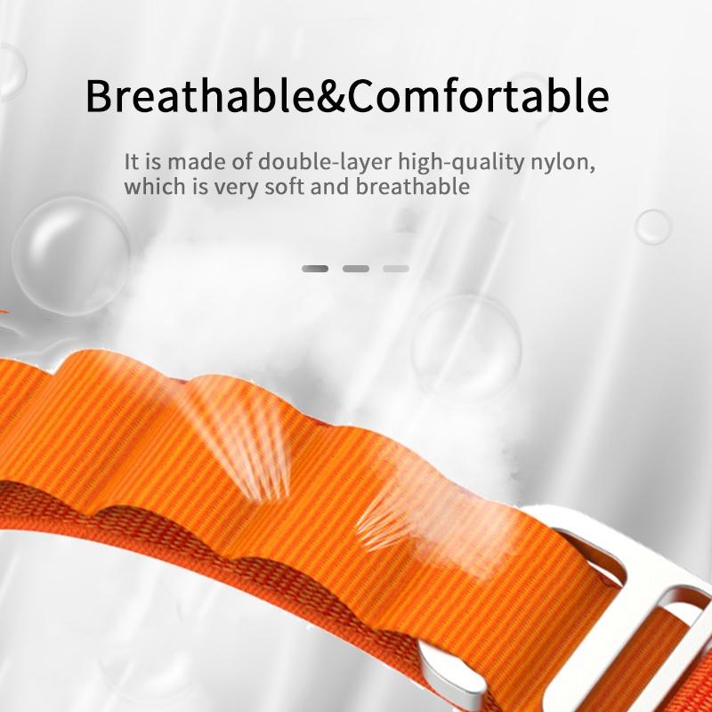 Strap For xiaomi Mi band 4 6 7 5 Wristband Smartwatch Accessories Sport Nylon Alpine loop Replacement bracelet miband4 5 3 band
