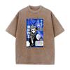 Anime BLUE LOCK Mikage Reo Cool Graphic T Shirt Men Women Cotton Tshirts Casual Oversized Tee Harajuku Male Washed T-shirt