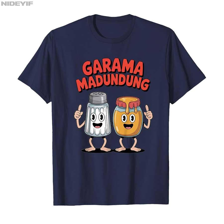 

Garama Madundung Indonesian Braintrot Meme T-shirt For Men Women 100% Cotton T Shirts Short Sleeve Tops P496 4XL