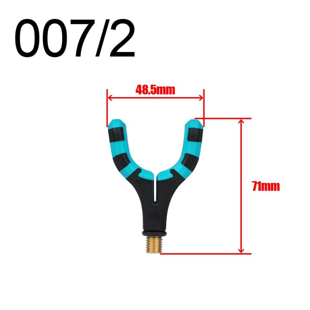 V/C/U Shape Fishing Rod Pod Holder Fishing Accessory Feeder Fishing Tackle Durable Bracket Head