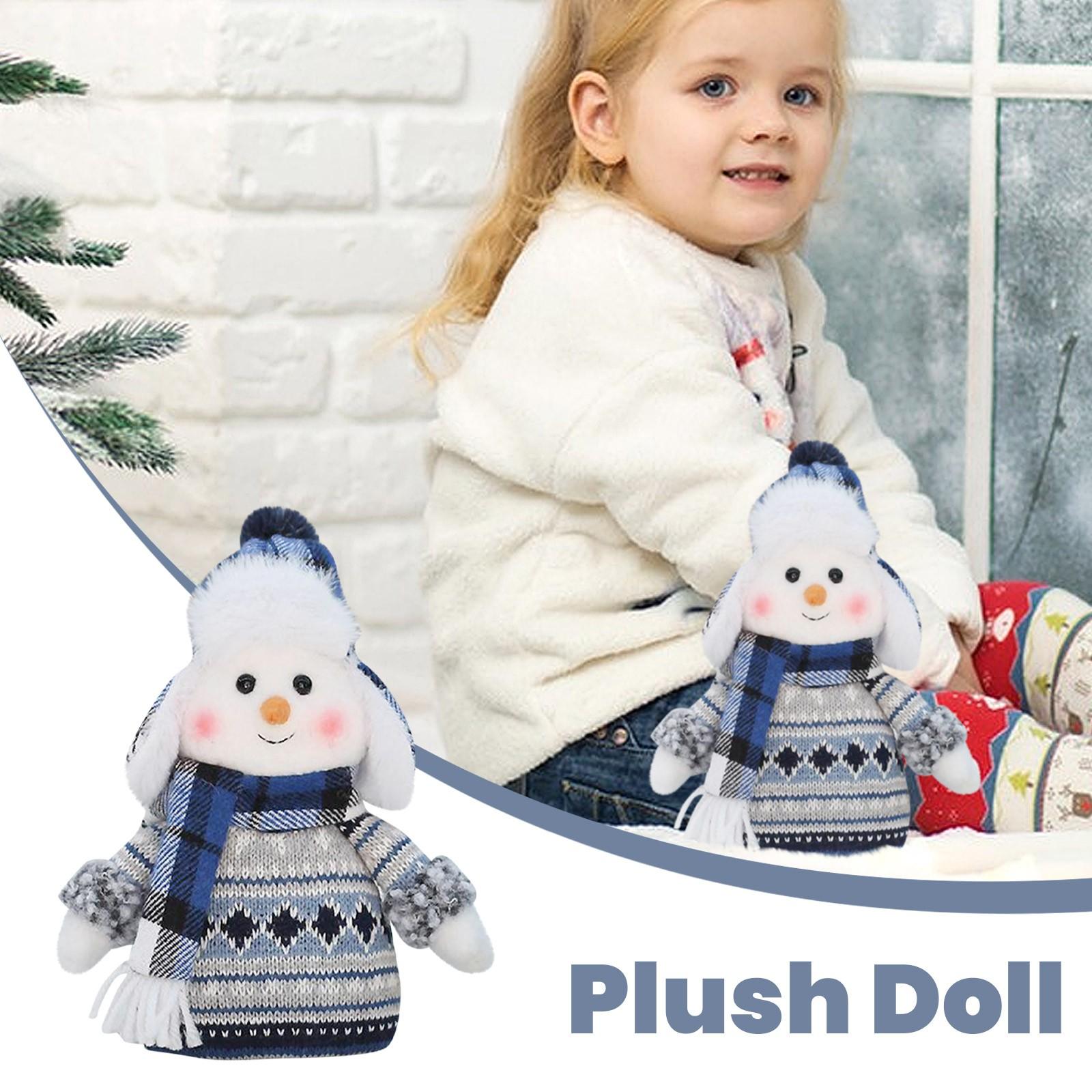 

Cartoon Plush Toy Birthday Party Christmas Gifts for Kids Girl Lovely winter Doll cute Desktop decorations home Ornament One Size