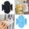 Holographic Resin Keychain Mold Flower Epoxy Resin Casting Mold for DIY Crafts Jewelry Making Phone Holder Silicone Mold