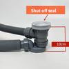 Universal bathtub drainer with waste hose basin waste set sink strainer for shower room bathtub plug type drain fittings