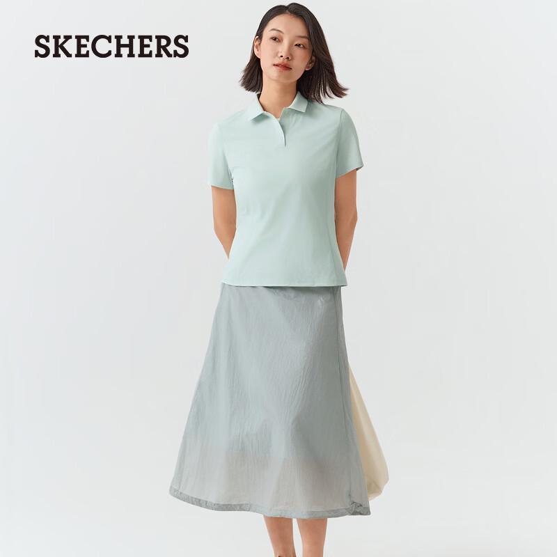 

Женская вязаная футболка-поло Skechers с влагоотводящими свойствами P226W177 XXL 105