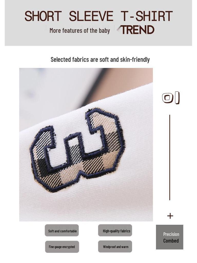 Bluză Polo Elegantă Coreeană cu Rever pentru Băieți - Modă de Primăvară pentru Copii Mari