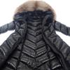 Moncler I20931C00038_C0065 Down Jacket Black Nylon Women