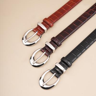 Women's Belt, Women's Genuine Leather Thin Belt, Korean Style, Fashionable and Versatile Casual Decorative Small Belt Ins Belt