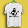 Joni Mitchell Rock Ladies Canyon Folk 70s Meme Regalo Divertido Estilo Camiseta Unisex Jugador Culto Película Música Camiseta