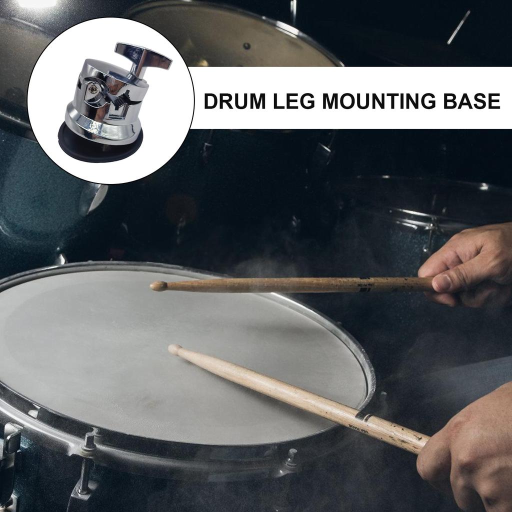 Metal Floor Drum Leg Clamp Holder Drum Legs Mounting Bracket Drums Maintenance Rack Holder Hardware Base Enduring