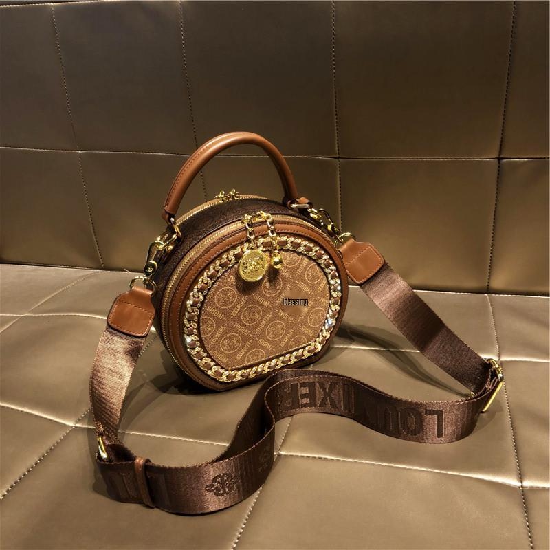 2025 Neue Damen Kleine Runde Umhänge-Mini-Handtasche