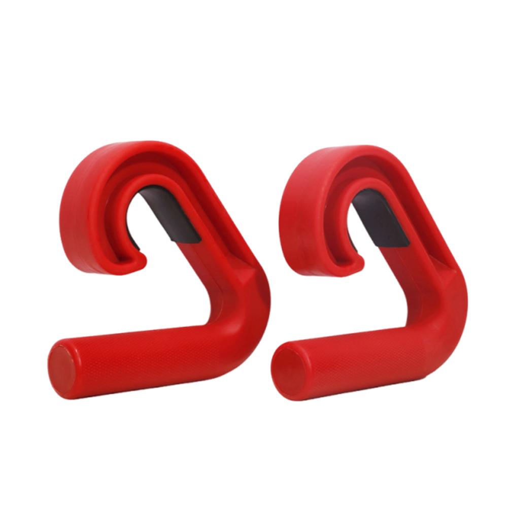 

Neutral Grip Handle Hook Fitness Handle Non Slip Resistance Band Handle Ergonomic Exercises Band Handle for Barbell Pull-up Bars