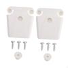2 Pieces Hinges Repair Easy To Install Tools with Screws Adult Parts Replacement for Fishing Picnic