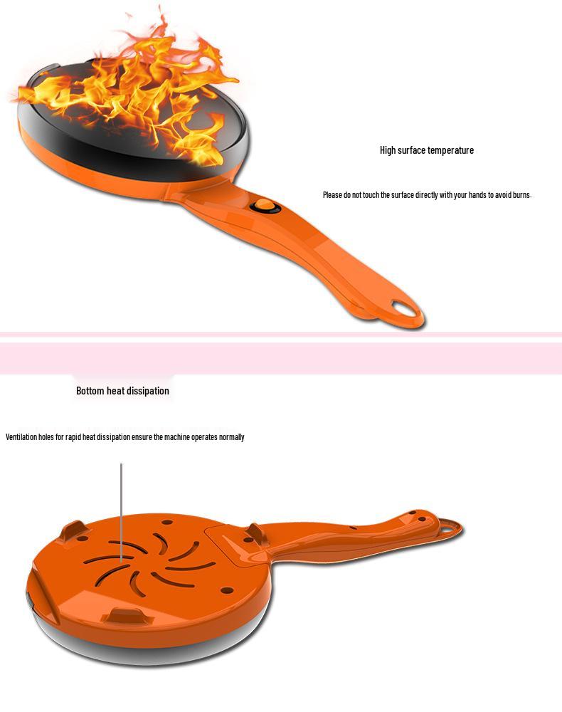 European Standard Crepe & Pancake Maker – Automatic Mini Machine