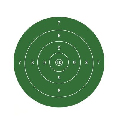 Huateng 15x15cm Ring Target Paper (100 Sheets)