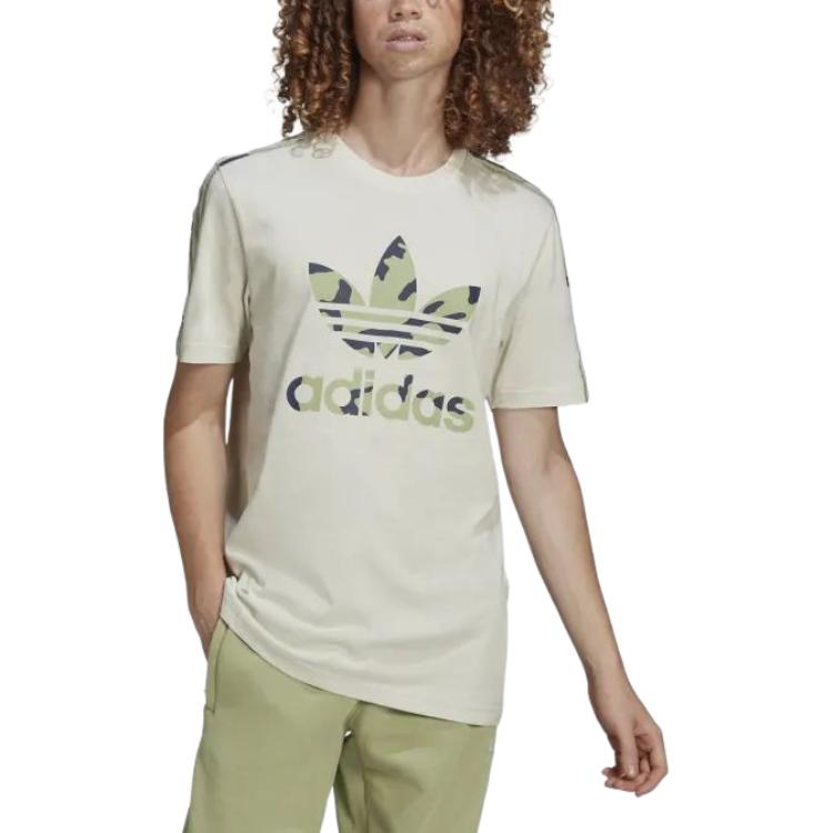 Adidas Graphics Camo Infill T-Shirt Men Tops Track-Grey HF4889
