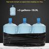 100Pcs 50X60Cm Black Outdoor Disposable Plastic Garbage Bag, Large Capacity And Thickness, Leak-Proof And Durable