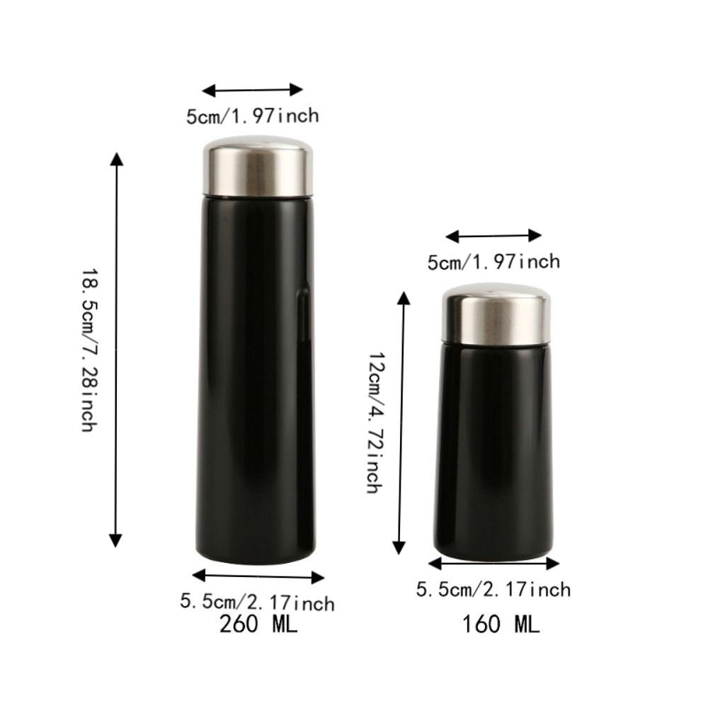 Lightweight Mini Thermoses Cups 304 Stainless Steel Vacuum Flask Cute Thermal Bottle School