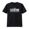 2026 RetireUnisext T Shirt Unisex Funny Pension Birthday 65th 68th The LEGEND Has Retired Vintage Streetwear Unisex Women Summer T Shir