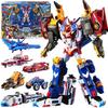 Tobot Galaxy Detectives King 6-in-1 Transforming Robot Toy: Star Fierce Hao & Titanium Boy Armor