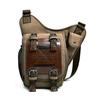 Men's Trendy European Fashion Multi-Compartment Canvas Messenger Bag