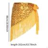 Belly Dance Hip Scarf Dancing Skirt for Cha Summer Beach Reenactment