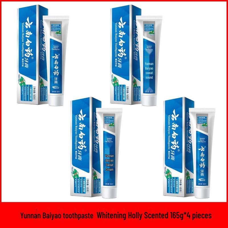 

Yunnan Baiyao Whitening Wintergreen Toothpaste 4-Pack