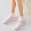 Baby Cotton Socks Kids Girl  Soild Color Baby Thin Mesh Socks for Girls Lace Fashion Soft Beauty Toddler Children's Sock Summer