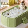Portable Foldable Pet Bath Tub for Dogs and Cats - Multi-Purpose Soaking Pool