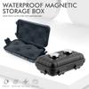 Magnetic Key Holder Under Car Hide Key Box with Strong Magnet Waterproof Magnetic Key Hider Rustproof Magnetic Storage Box