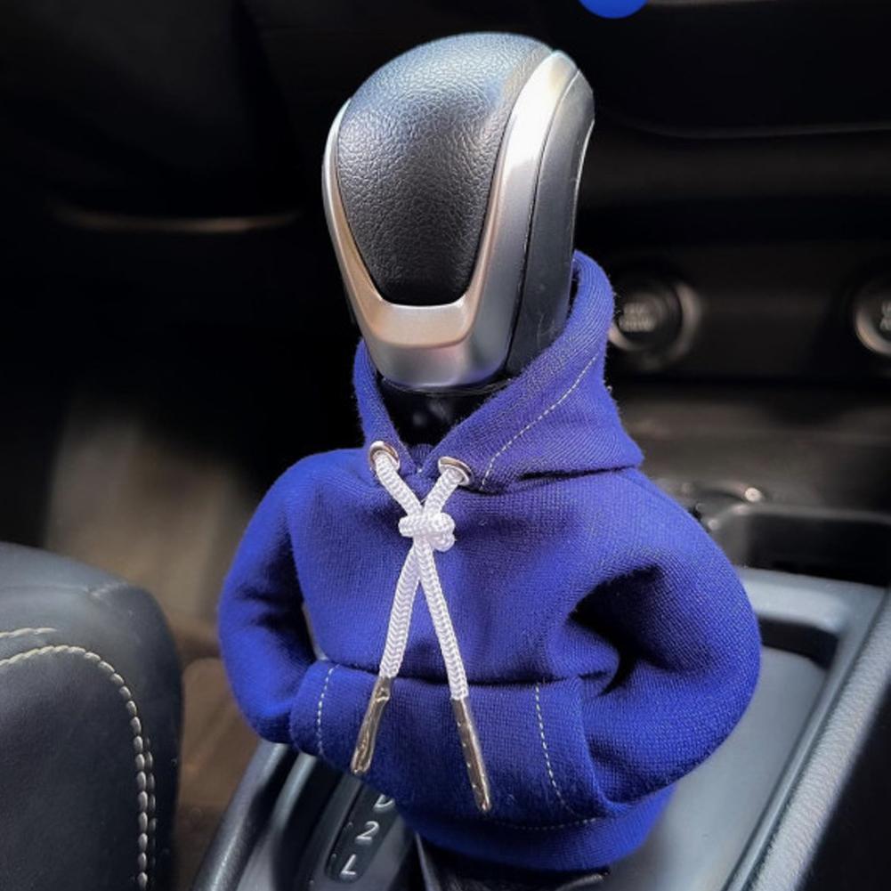 Car Gear Shift Knob Hoodie Poleron Change Speed Lever Sweatshirt Car Gear Shift Cover Hoodie Car Gearbox Hood For Car Gear Lever