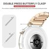 Nový 18mm keramický řemínek pro Huawei Watch GT5 Pro 42mm GT6-5 41mm Dámský luxusní náramek na zápěstí pro Huawei Watch GT6-5-4 41mm