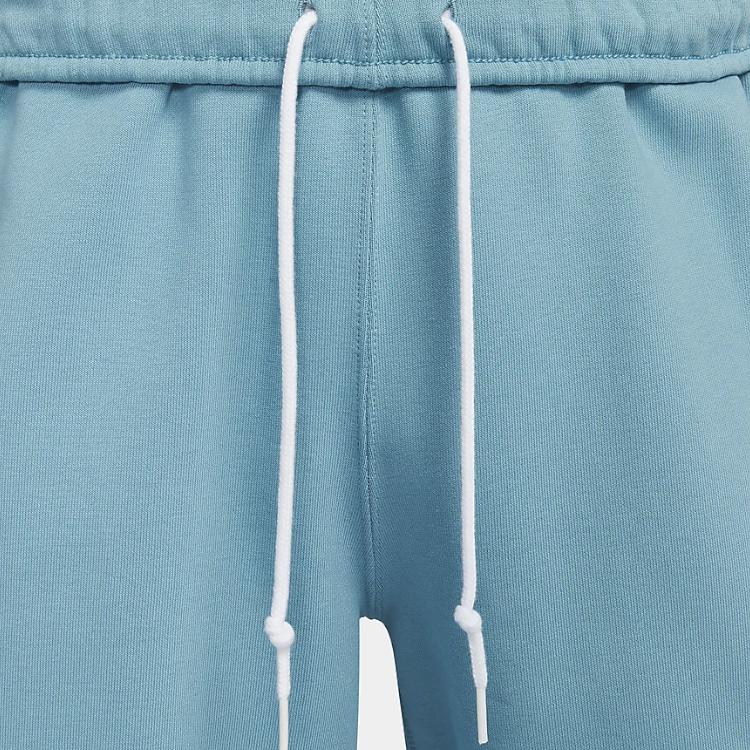 Nike Solo Swoosh Casual Comfortable Soft Simple Fleece Knit Sports Pants Men bottoms Denim-Blue-Green White DX1365-464