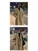 Unisex Over-the-Knee Wool Trench Coat - Mid-Length, Stylish High-End Winter Outerwear