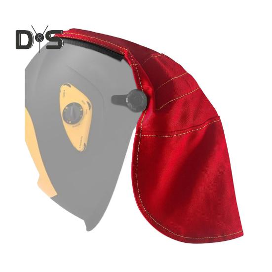 Schweißhelm-Kopfbandabdeckung, flammhemmend, blendfrei, universell, einfach zu installieren, erweiterter Schutz für den Helm