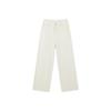Women's Wide Leg Jeans with Front Slit