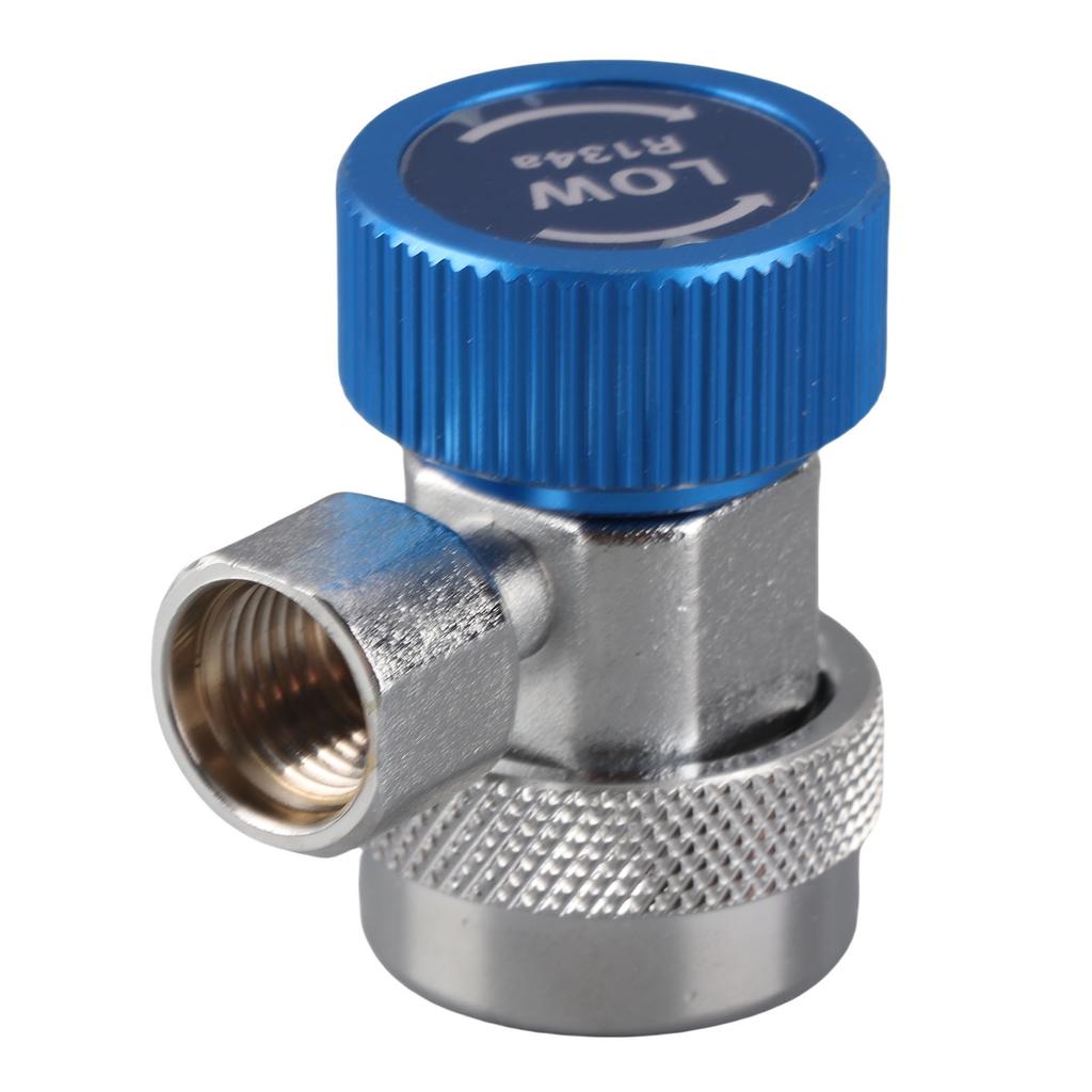 R134ACelsiusC Low High Quick Connector   Conditioning Coupler Adapter   Extractor Valve   (Red)