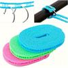 1pc Portable clothesline, upgraded thick anti slip windproof clothesline, camping drying clothes hanging rope