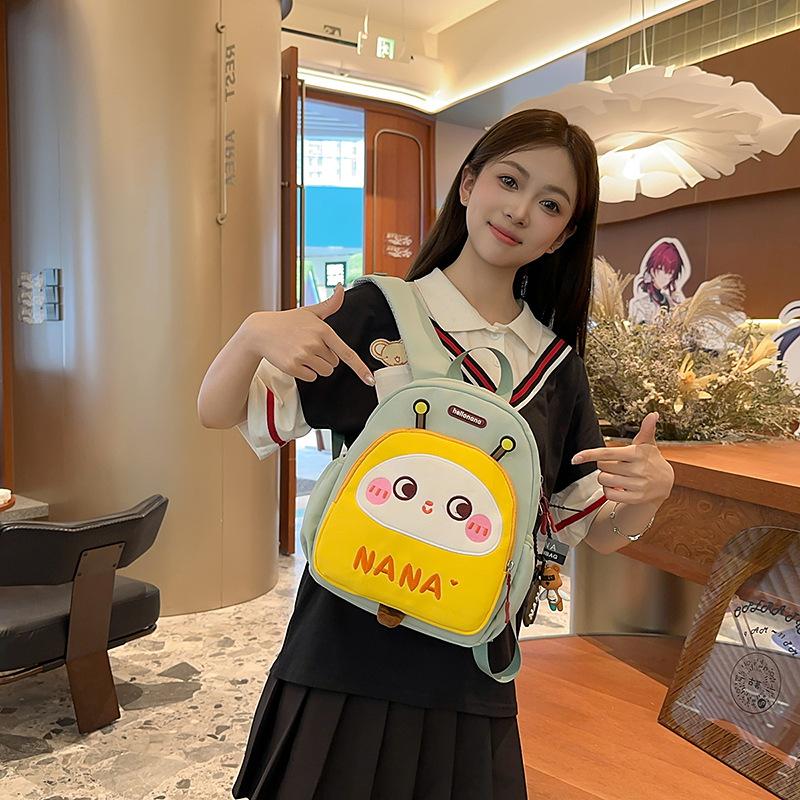 School Bag Year Kindergarten Cartoon Print Baby Back Boys and Girls Baby Cute Light Back